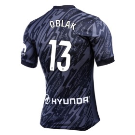 Atlético Madrid Oblak 13 Matchtröjor Målvakt Hemma Fotbollströja 2024-25
